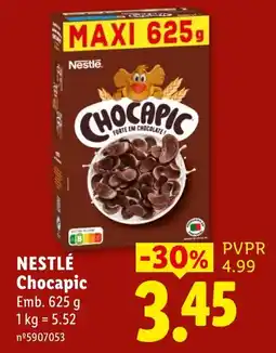 Lidl Nestlé Chocapic promoção