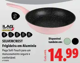 Lidl silvercrest frigideira em alumínio promoção