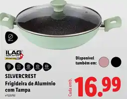 Lidl silvercrest frigideira de alumínio com tampa promoção