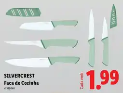 Lidl silvercrest faca de cozinha promoção