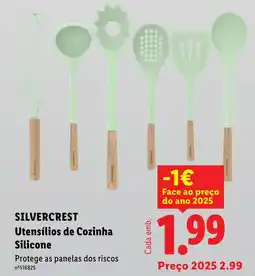 Lidl silvercrest utensílios de cozinha silicone promoção