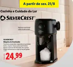 Lidl Máquina de Granizados Silvercrest promoção