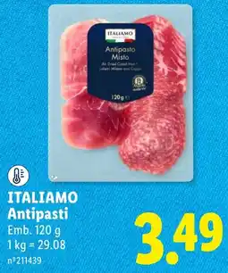 Lidl italiamo antipasti promoção