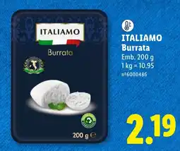 Lidl Italiamo burrata promoção