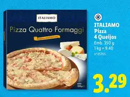 Lidl Italiamo pizza quattro formaggi promoção
