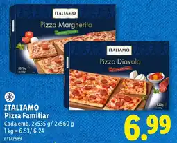 Lidl italiamo pizza familiar promoção