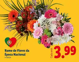 Lidl Ramo de Flores da Época Nacional promoção