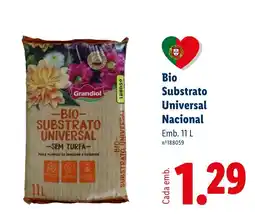 Lidl Grandiol bio substrato universal nacional promoção