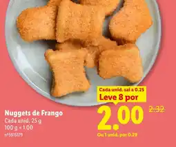 Lidl Nuggets de Frango promoção