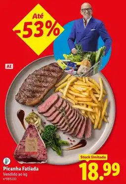 Lidl Picanha Fatiada promoção