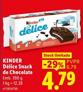 Kinder Délice Snack de Chocolate