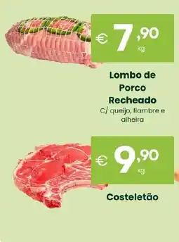 Roque Supermercados Lombo de Porco Recheado promoção