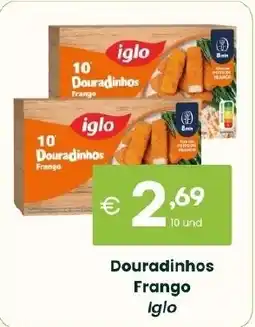 Roque Supermercados Douradinhos Frango Iglo promoção