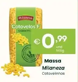 Roque Supermercados Massa milaneza cotovelinhos promoção