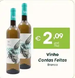 Roque Supermercados Vinho Contas Feitas Branco promoção