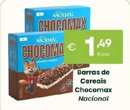 Roque Supermercados Barras de Cereais Chocomax Nacional promoção