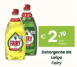 Roque Supermercados Detergente da Loiça Fairy promoção