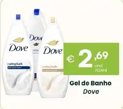 Roque Supermercados Gel de Banho Dove promoção