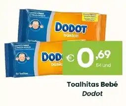 Roque Supermercados Toalhitas bebé dodot promoção