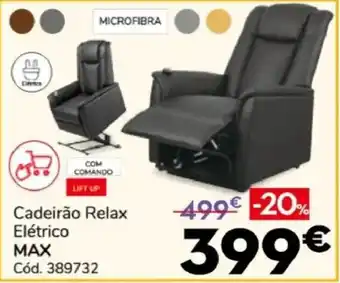 Cadeirão Relax Elétrico MAX