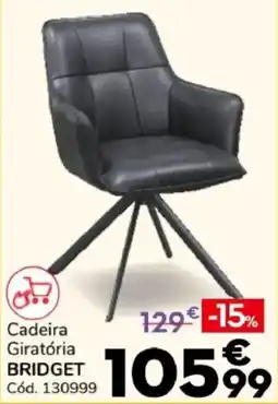 Conforama cadeira giratória bridget promoção