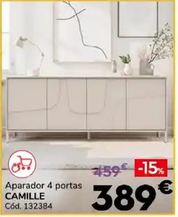 Conforama Aparador 4 portas camille promoção