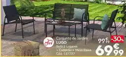 Conforama Conjunto de Jardim Lugo promoção