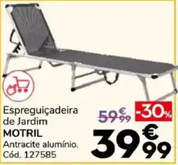 Conforama Espreguiçadeira de Jardim Motril promoção