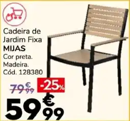 Conforama cadeira de jardim fixa mijas promoção
