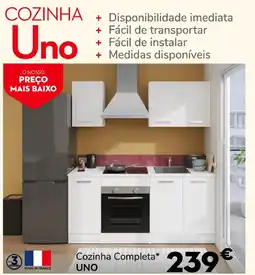 Conforama Cozinha Uno promoção