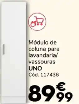 Conforama Módulo de coluna para lavandaria/ vassouras uno promoção