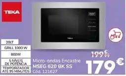 Conforama Micro-ondas Encastre Teka promoção