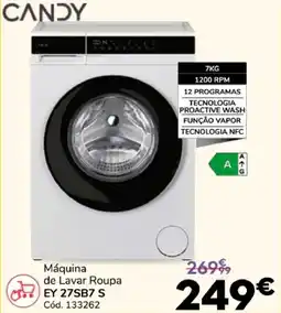 Conforama Máquina de lavar roupa candy ey 27sb7 s promoção