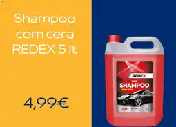 Norauto Shampoo com cera redex promoção