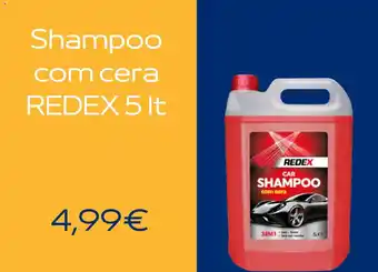 Shampoo com cera redex