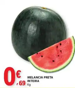 E.Leclerc Melancia preta inteira promoção