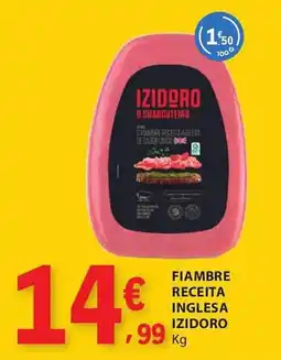 E.Leclerc Fiambre receita inglesa izidoro promoção