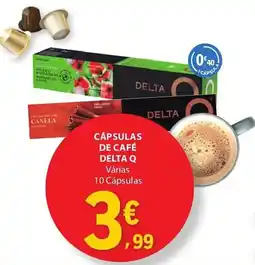 E.Leclerc Cápsulas de café delta q promoção
