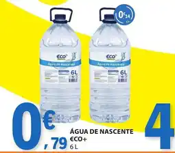 E.Leclerc Água de nascente eco+ promoção