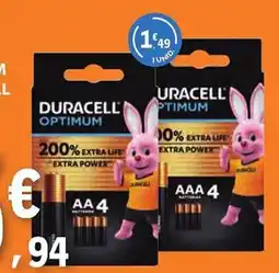 E.Leclerc Duracell optimum promoção