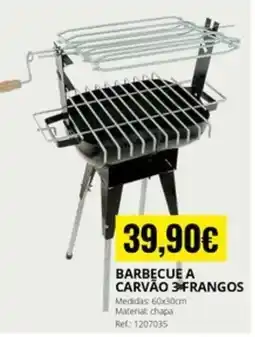 OvarMat Barbecue a carvão 3 frangos promoção