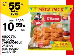Continente nuggets frango capitão iglo promoção