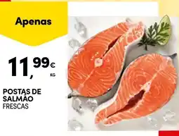 Continente Postas de salmão frescas promoção