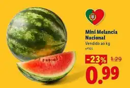 Lidl Mini - melancia nacional promoção