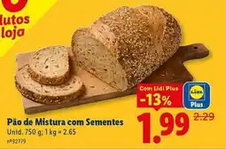 Lidl com - pão de mistura com sementes promoção
