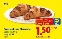 Lidl A+ - croissant com chocolate promoção