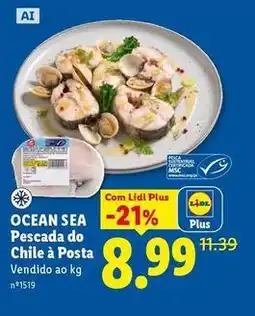 Lidl Ocean sea - pescada do chile a posta promoção