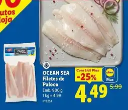 Lidl Ocean sea - filetes de paloco promoção
