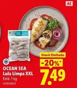 Lidl Ocean sea - lula limpa xxl promoção