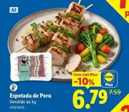 Lidl Lidl - espetada de peru promoção